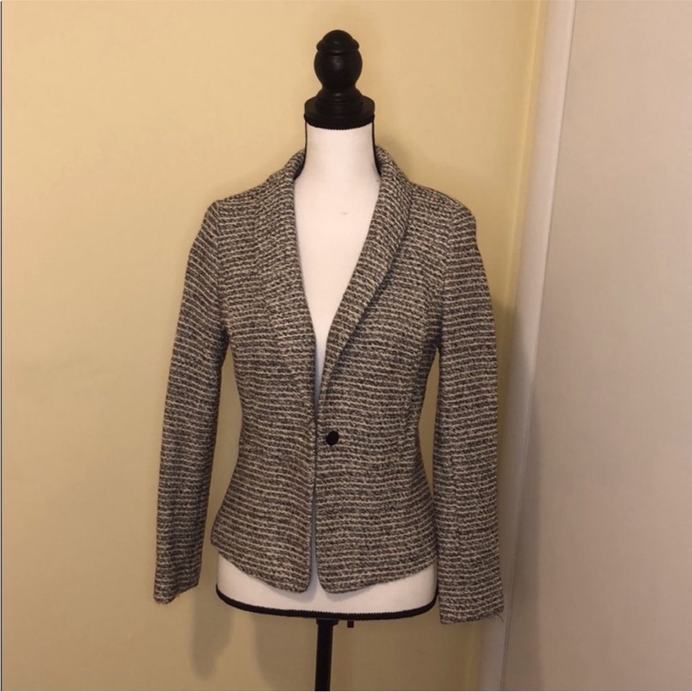 Classic Banana Republic Tweed Blazer